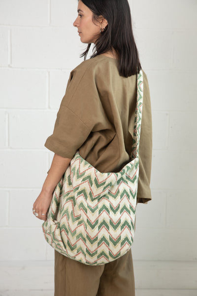 Port Bag in Zig Zag (Crossbody)