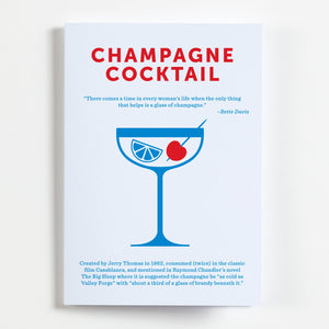 Champagne Cocktail Greeting Card