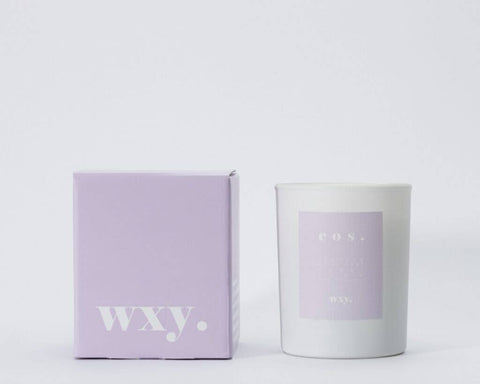Eos Candle in Orris Root and Amber Scent