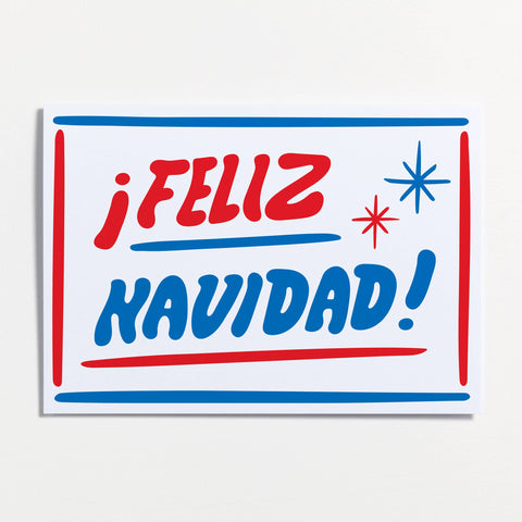 Feliz Navidad Greeting Card