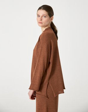 Aurea Mouline Sweater in Ginger