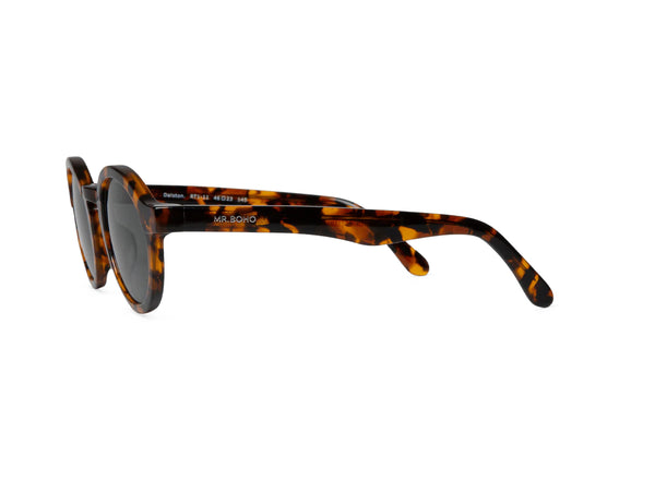 Dalston Sunglasses in Cheetah with Classical Lenses