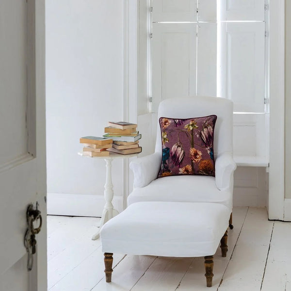 Dahlia Velvet Cushion