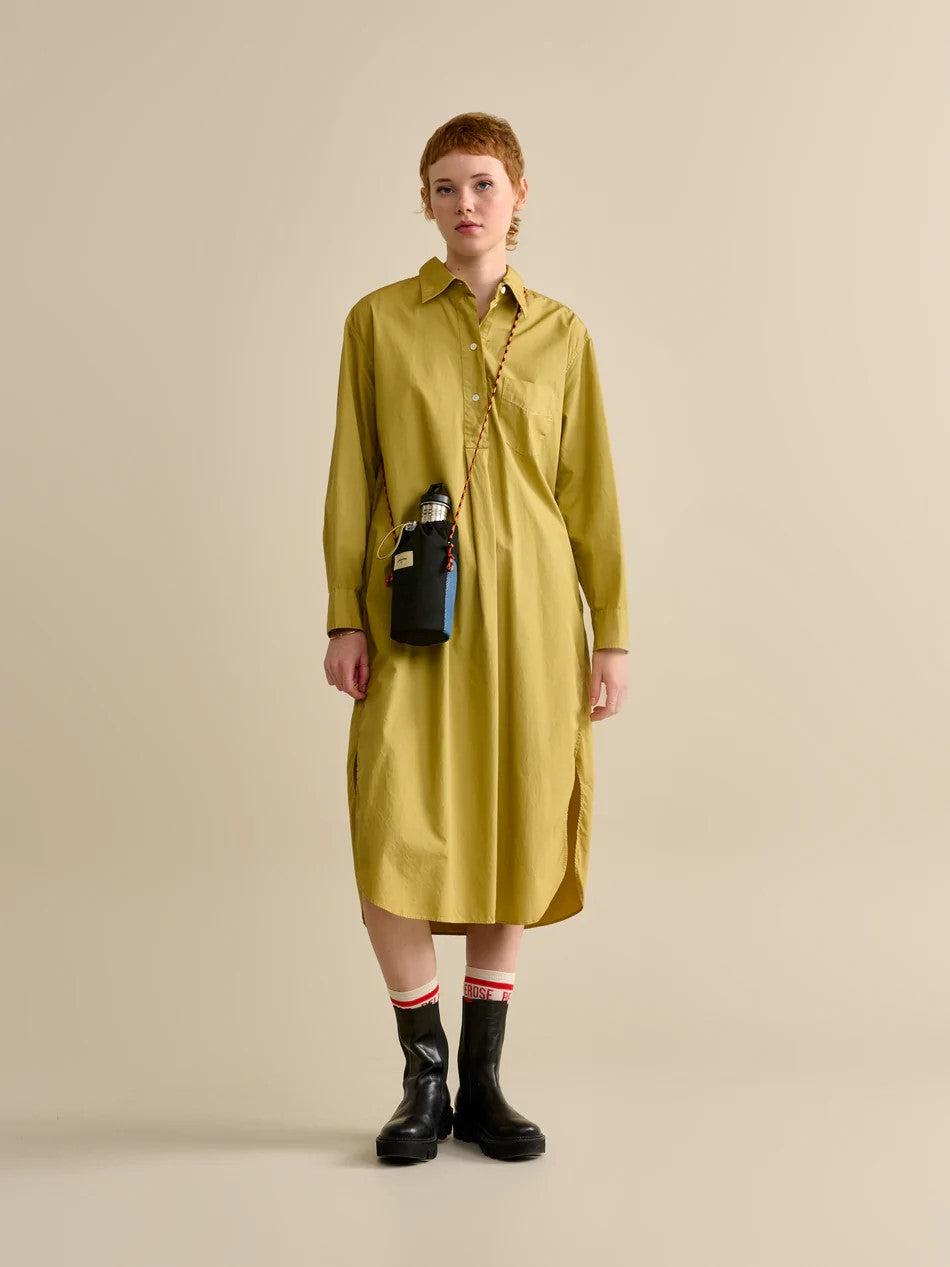 Gaby Dress in Pale Khaki