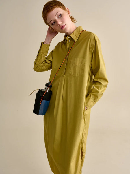 Gaby Dress in Pale Khaki