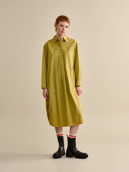 Gaby Dress in Pale Khaki