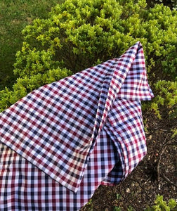 Piccadilly Scarf in Summer Gingham - PRE ORDER