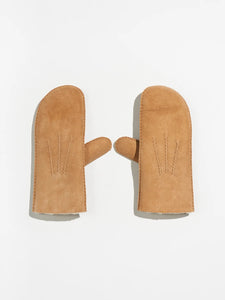 Manson Gloves in Cognac Suede