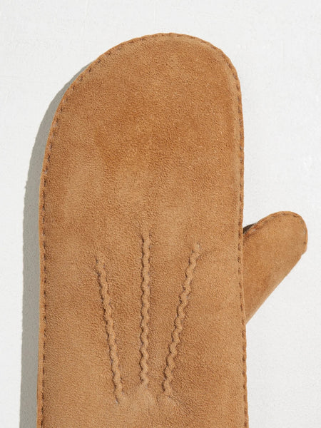 Manson Gloves in Cognac Suede