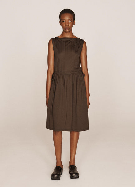 Hay Dress in Brown