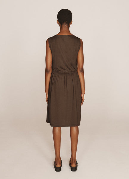 Hay Dress in Brown