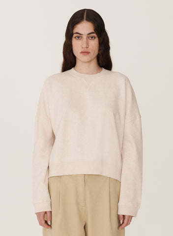 Earth Almost Grown Sweatshirt in Ecru Marl