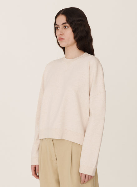 Earth Almost Grown Sweatshirt in Ecru Marl