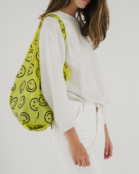 Standard Tote in Yellow Happy