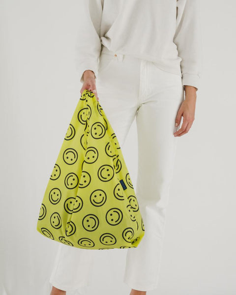 Standard Tote in Yellow Happy