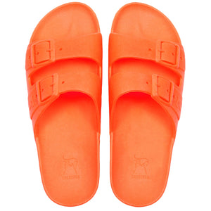 Bahia Sandals in Orange Fluo
