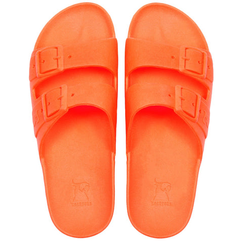 Bahia Sandals in Orange Fluo