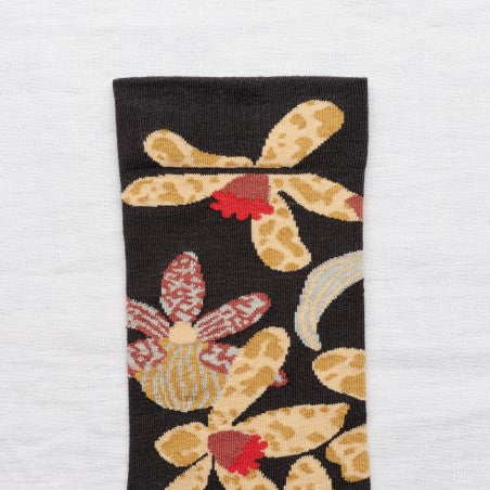 Orchid Socks in Dark