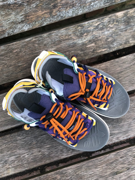 New Nazca Lace Up Suede Sandal