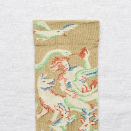 Maelström Socks in Sage