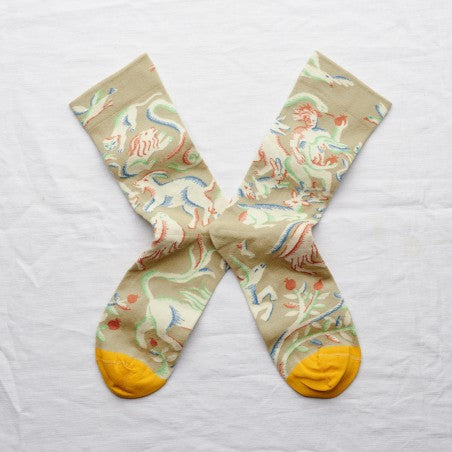 Maelström Socks in Sage